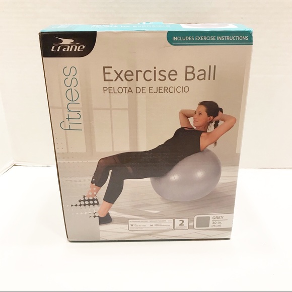 crane exercise ball